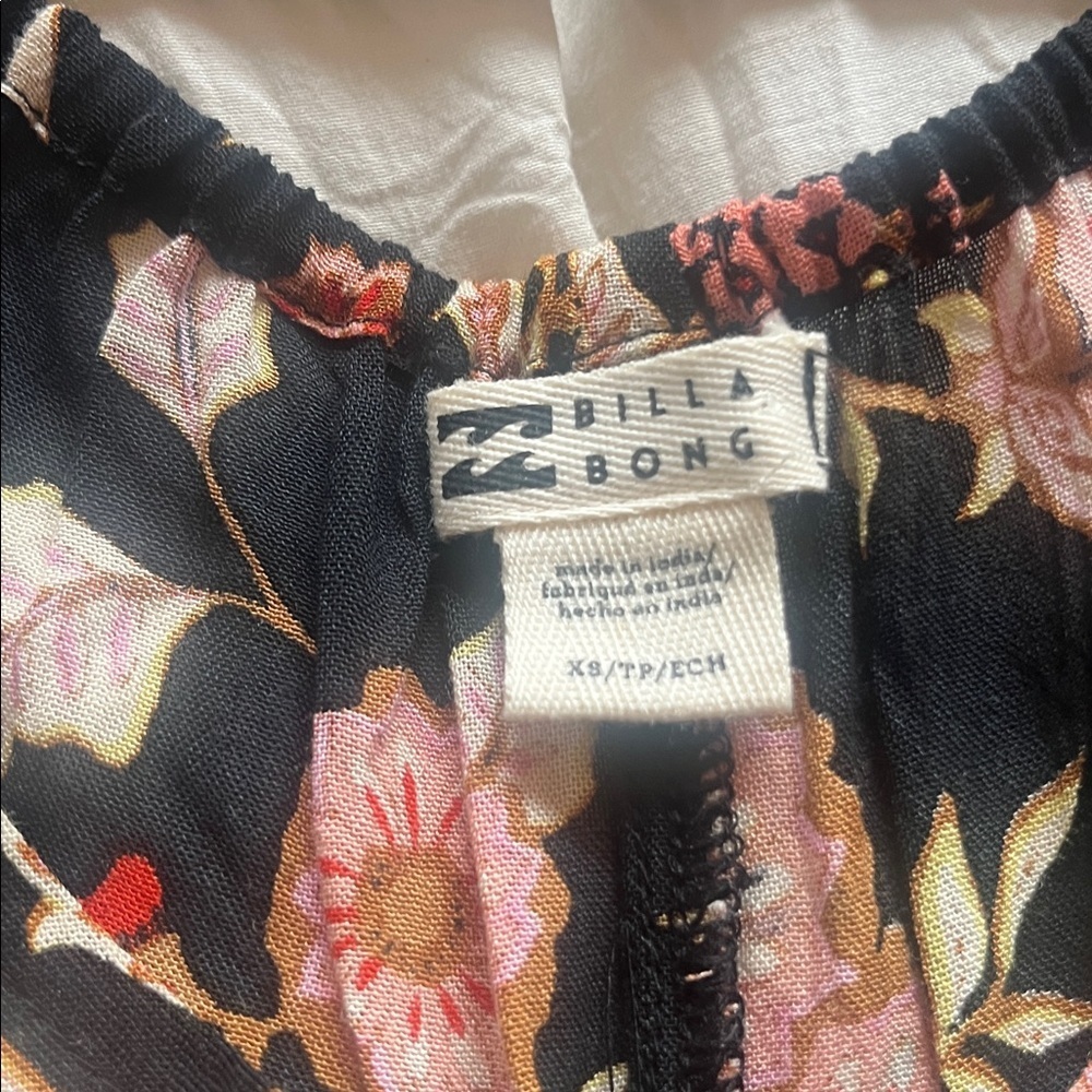 Billabong Lost Days Moon Dress Black Multi Size Small - Picture 10 of 12